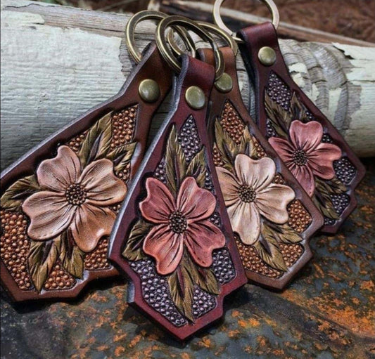 Leather key chains
